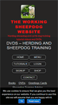 Mobile Screenshot of herding-dog-training-border-collie-sheepdog-dvd.com