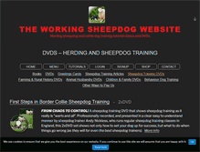 Tablet Screenshot of herding-dog-training-border-collie-sheepdog-dvd.com